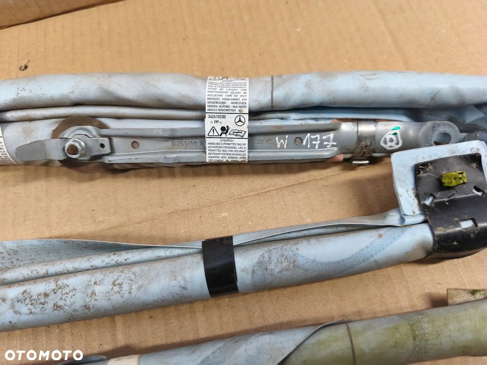 KURTYNA PRAWA PODUSZKA AIRBAG A17786000602 MERCEDES A KLASA W177 - 2