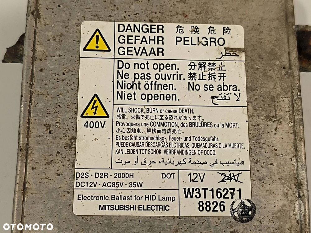 Moduł poziomowanie świateł Xenon W3T16271 Mitsubishi Pajero 2008 SUV Diesel 147kW 3200cm³ - 4