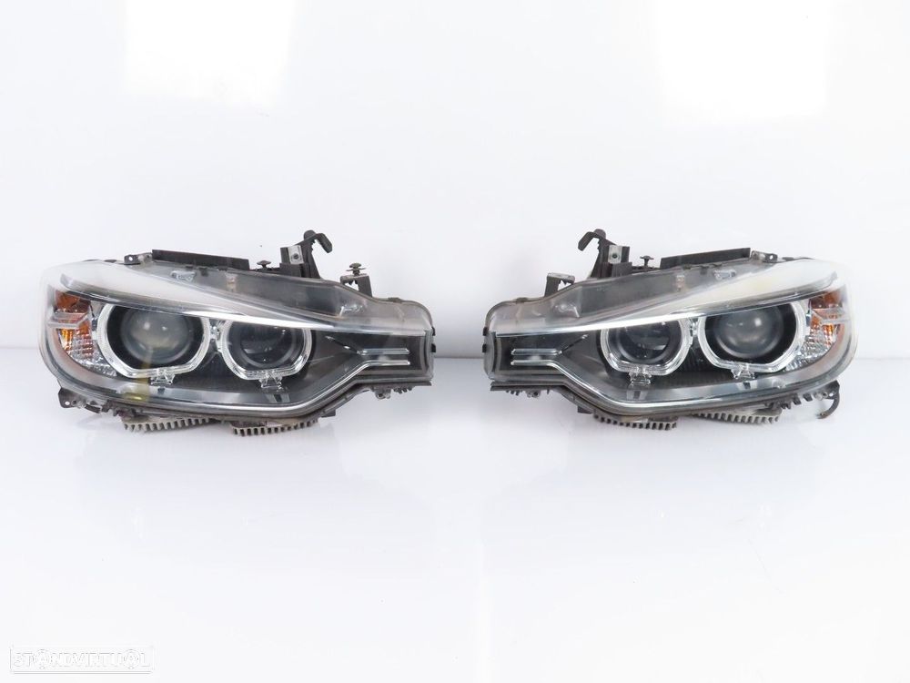 Conjunto faróis xenon Usado / Original BMW 3 (F30, F80)/BMW 3 Touring (F31) 6311... - 1