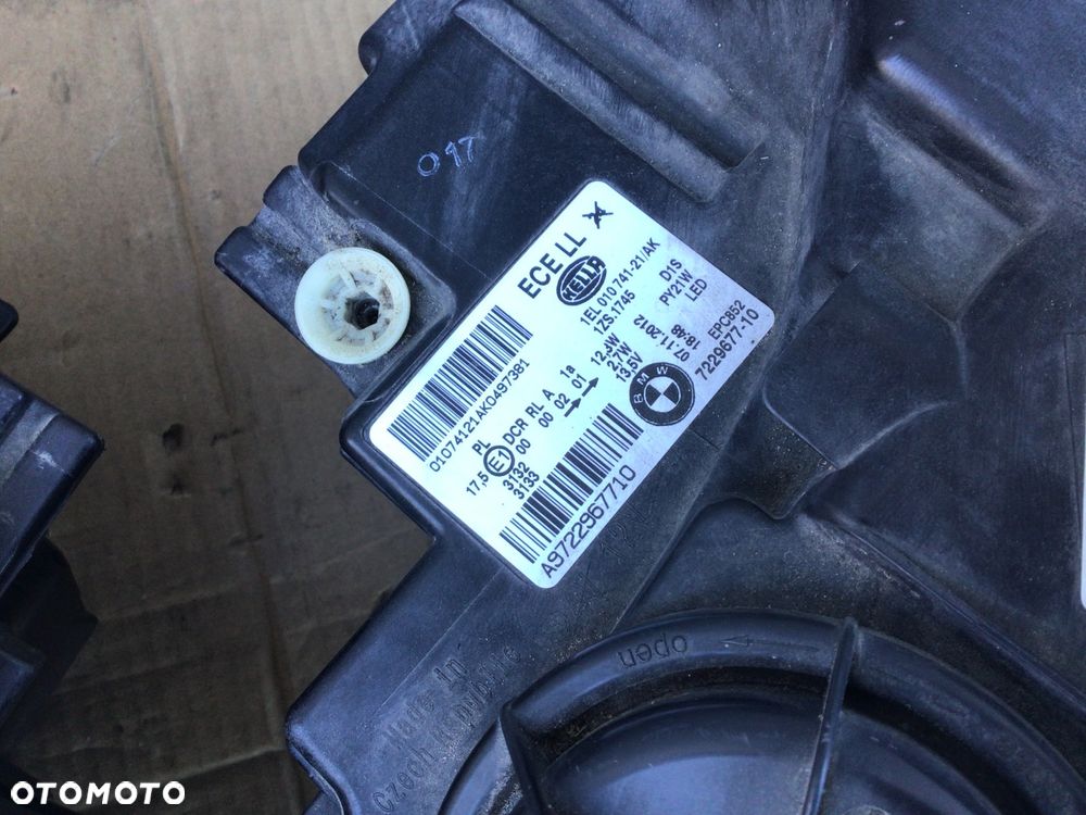 Lampa przednia Lewa Prawa BMW F20 F21 Bi-xenon Led Przed Liftem - 6