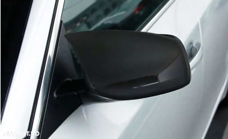 Set Capace Oglinzi Batman M BMW Seria 5 E60 E61 E63 E64, Negru Lucios - 5