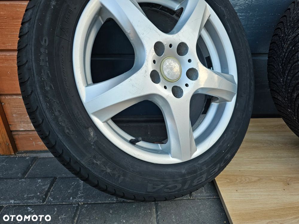 KOŁA FELGI ALUMINIOWE OPONY WIELOSEZONOWE OPEL VECTRA ASTRA ZAFIRA SIGNUM 16" 5x110 ET38 6,5J - 13