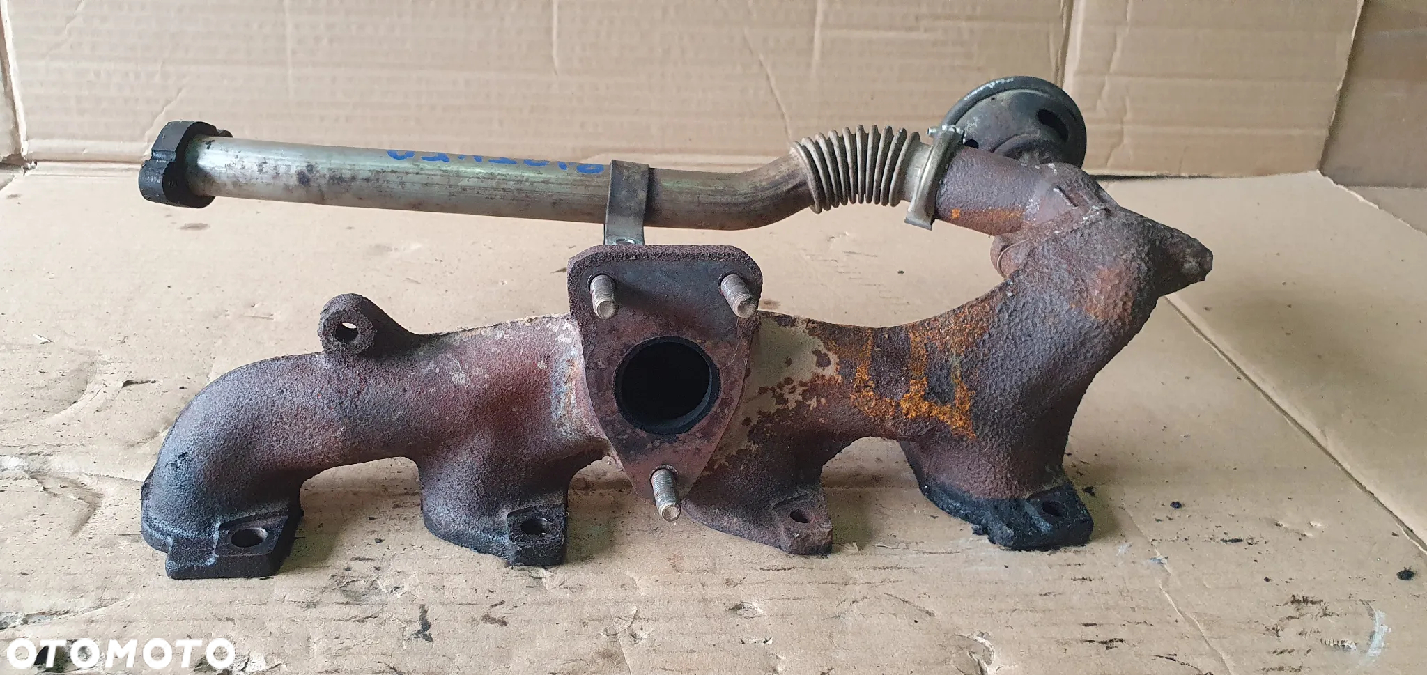 Kolektor wydechowy EGR Peugeot Partner 2.0 HDI 9633602180 - 3