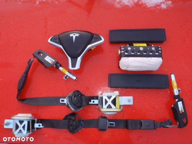 TESLA S X 3 PODUSZKA POWIETRZNA KIEROWCY AIRBAG PASY PAS NAPINACZ DOPINACZ KURTYNA naprawa Raz2 - 7
