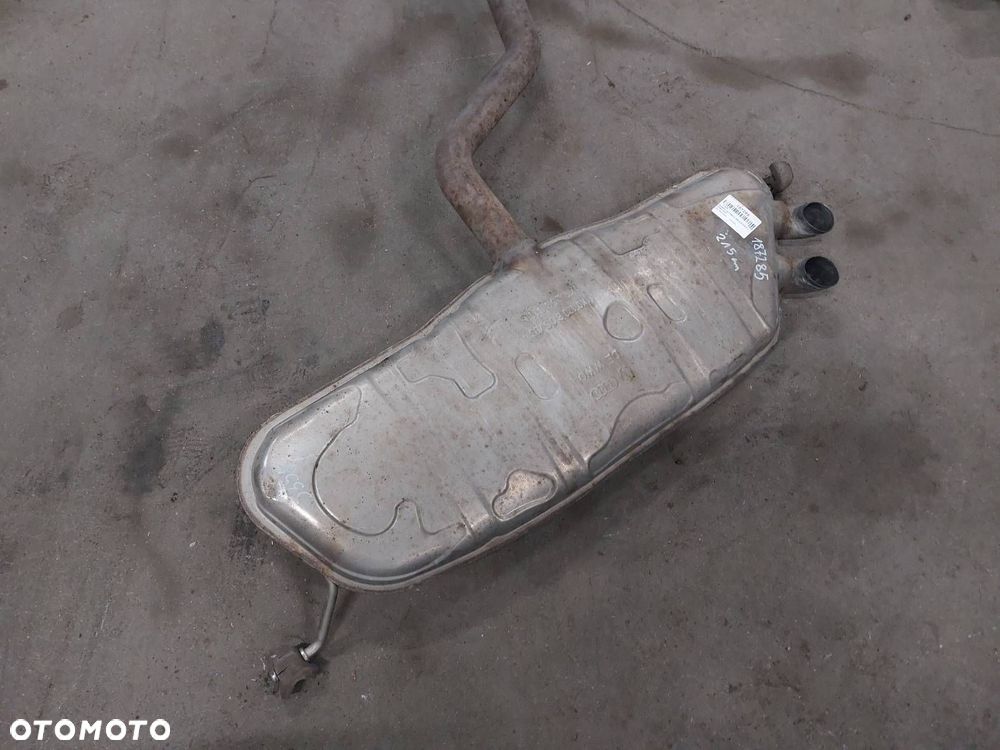 TŁUMIK WYDECH ŚRODKOWY + KOŃCOWY TOURAN I 1.9 TDI 1K0253211C 1K0253611C - 3