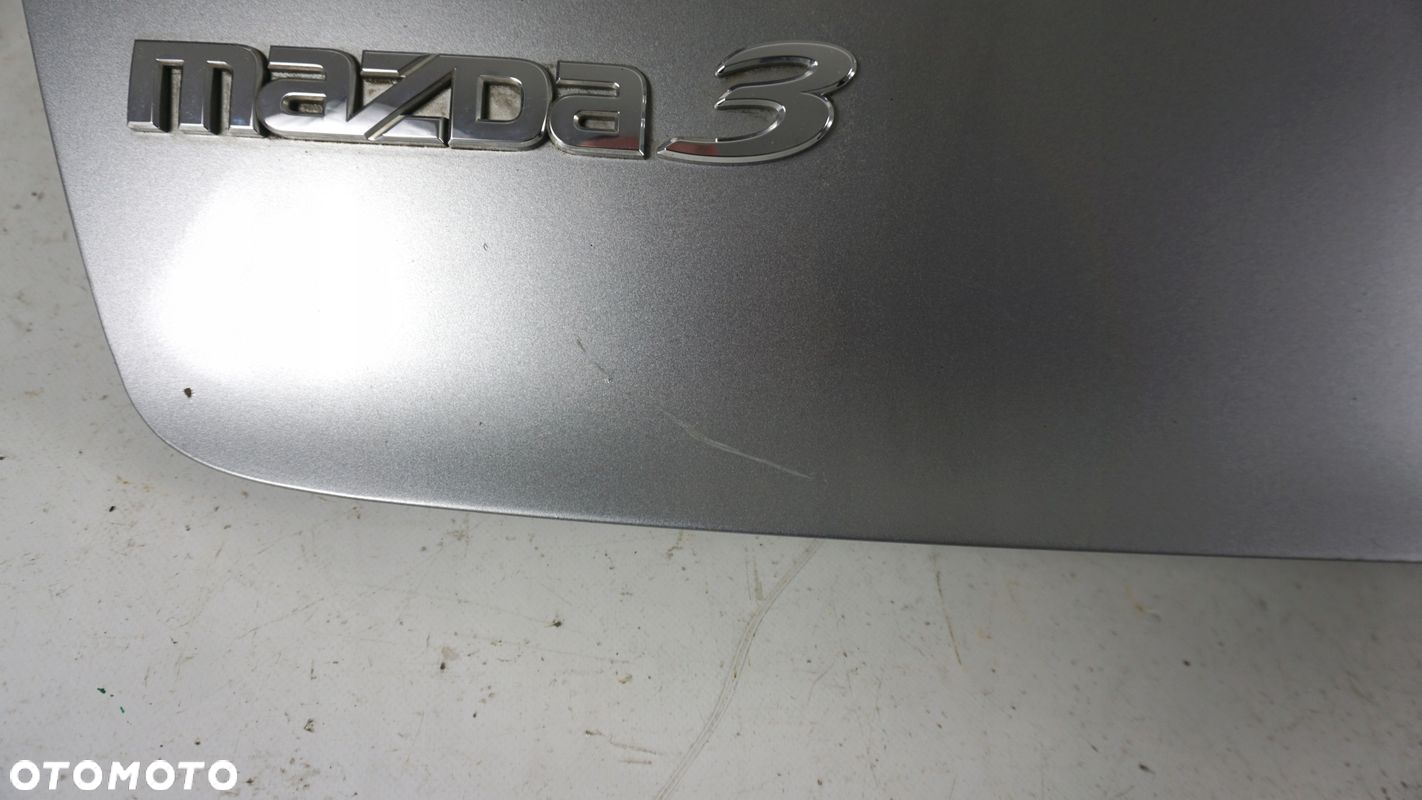 KLAPA TYŁ TYLNA TYLNIA MAZDA 3 II BL III 09-13 SEDAN 4D 2009-2013 SZARA - 6
