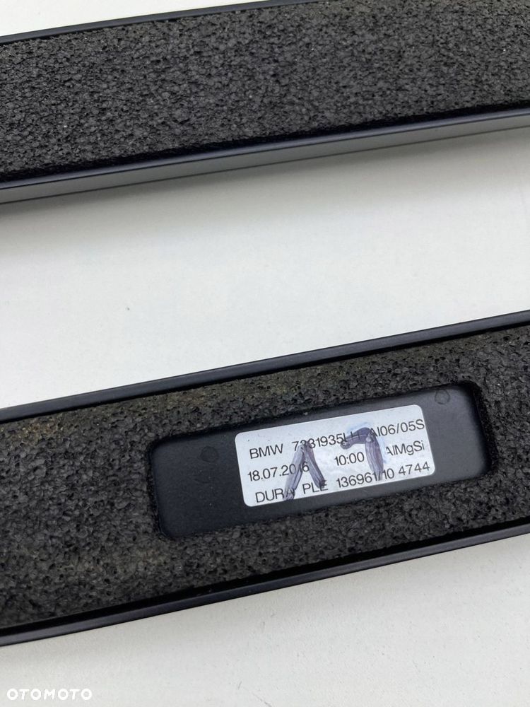 MINI F55 F56 RELINGI DACHOWE KOMPLET 7331936 7331935 - 7