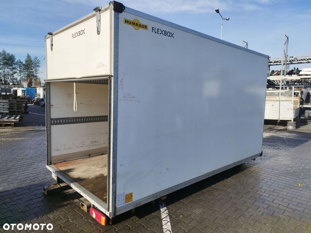 KONTENER ZABUDOWA 425CM X 220 CM X 238 CM WIDNA DHOLLANDIA 750KG