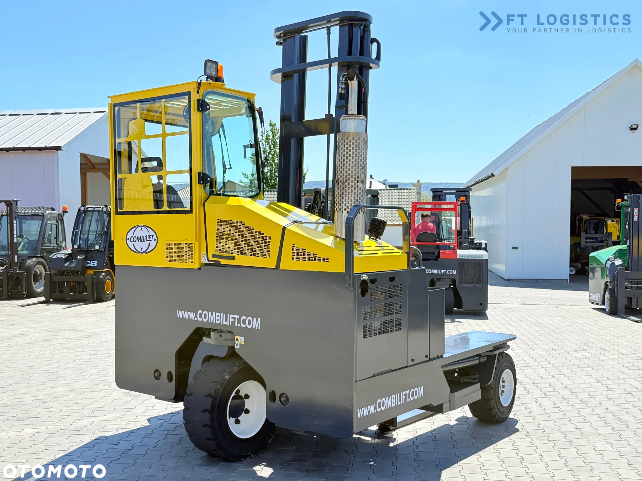 Combilift C5000XL / GAS / DUPLEX / 4500MM / WOLNY SKOK / PRZESUW WIDEŁ / POZYCJONER / KABINA XL / NOWE OPONY - 8