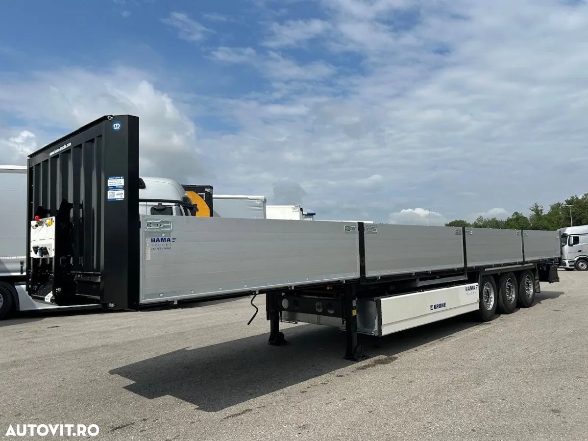 Krone Profi Liner, Obloane 0,73m, lada paleti, Factura externa - 1