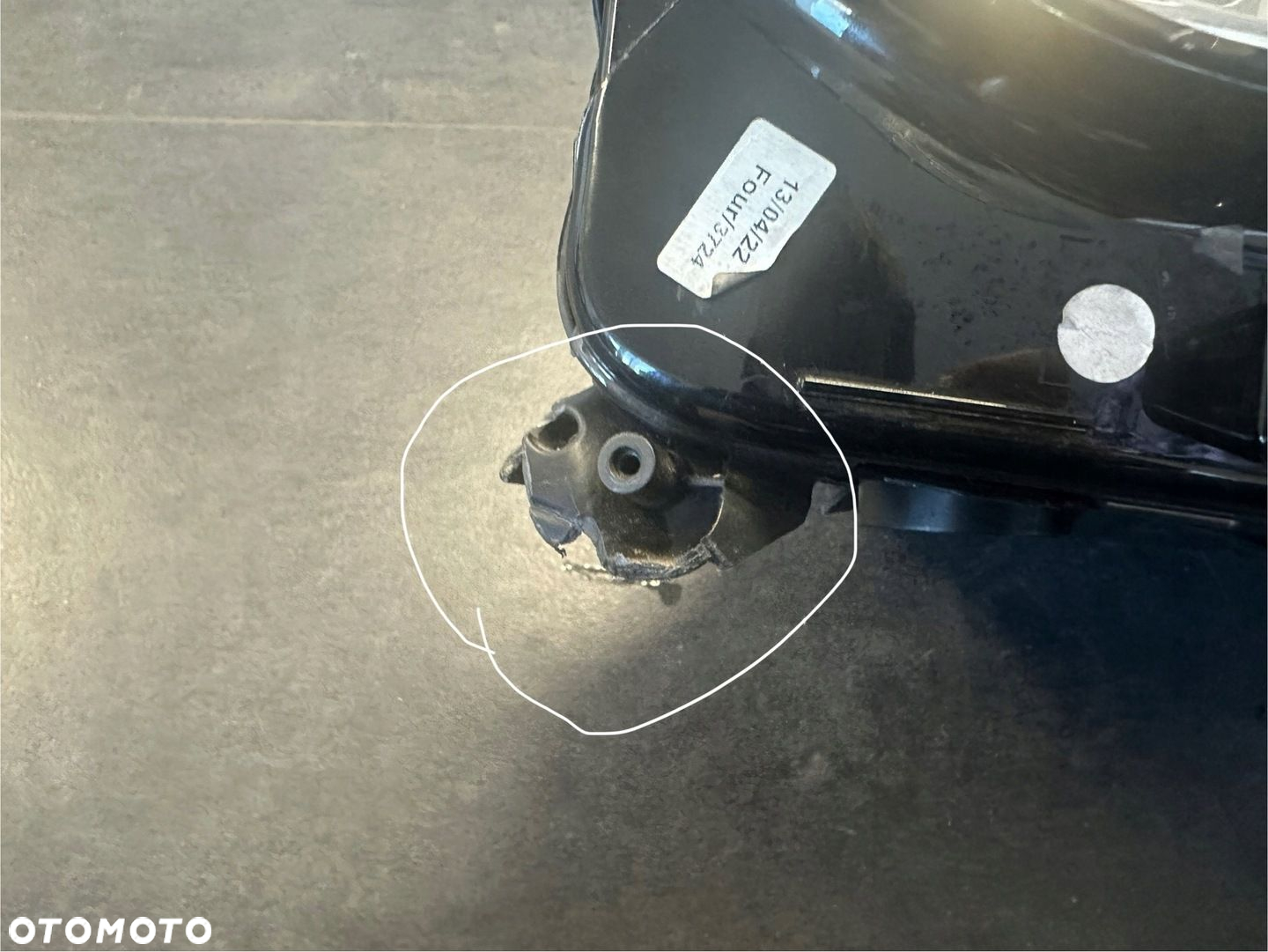 LAMPA lewy przód Opel Corsa F - 6
