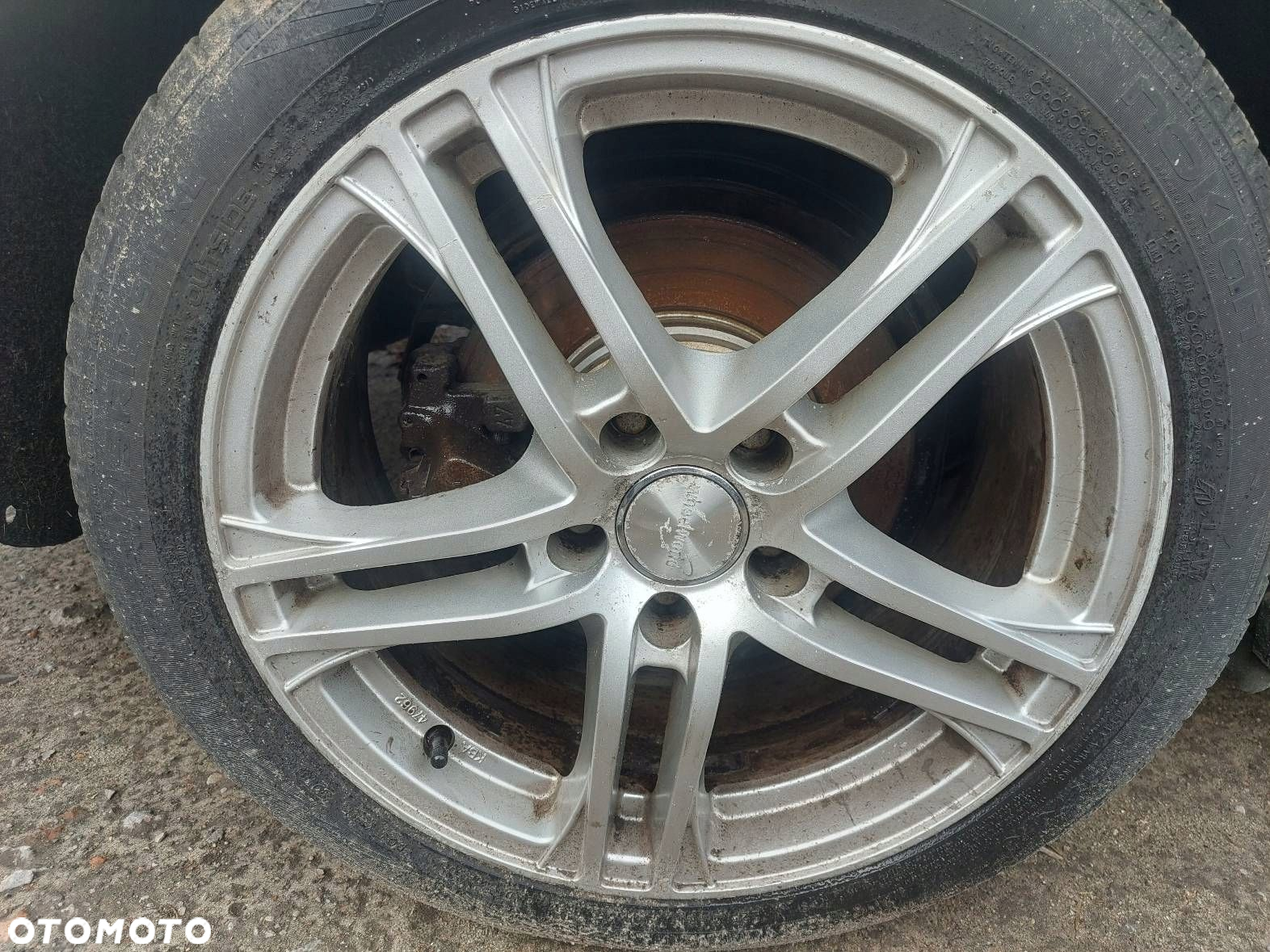 FELGI ALUMINIOWE KOMPLET 4SZT 17JX7.5J ET28 FI66.6 5x112 MERCEDES-BENZ - 5