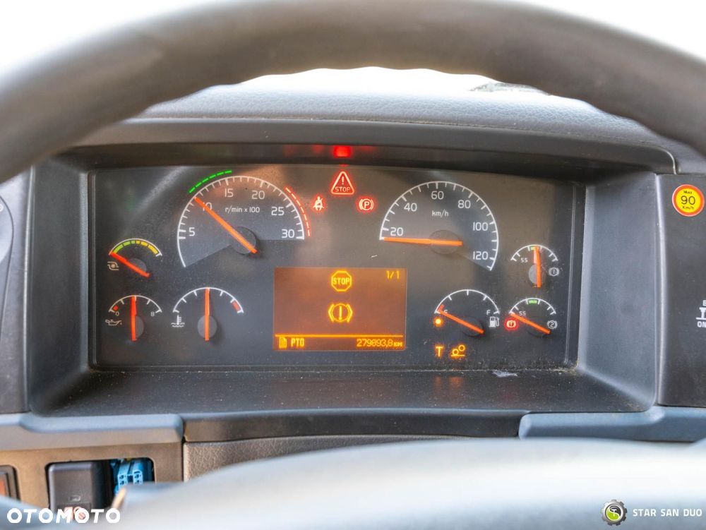 Volvo FH 400 8x2 HIAB 600E-7 FLY JIB HDS Żuraw - 17