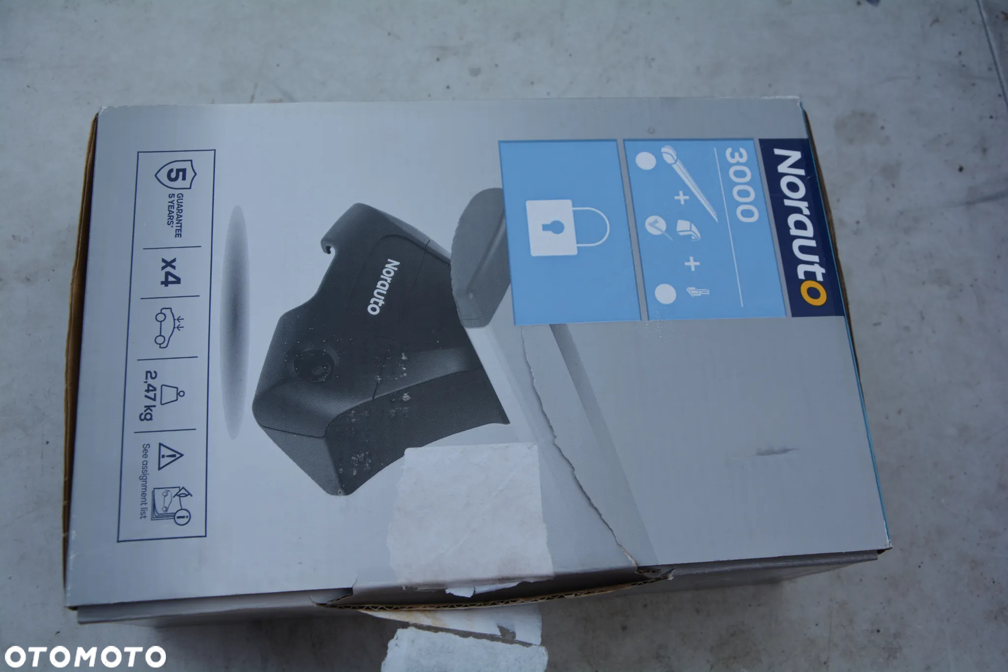 Thule/ Norauto Evo Clamp 7105 stopy nowe klucz - 3