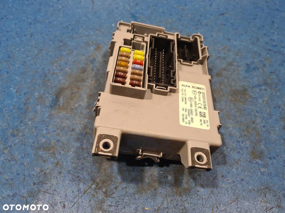ALFA ROMEO MITO MODUŁ BSI 00505167040 - 4