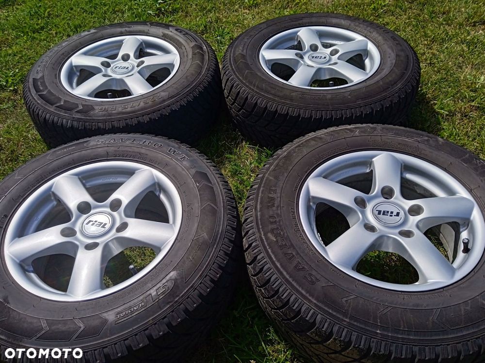 felgi aluminiowe 5x139,7 Kia Sorento opony zimowe 225/75 R16 - 2