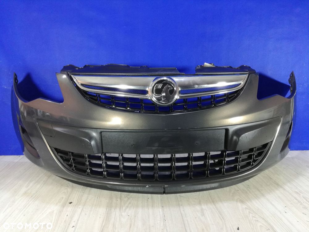 opel corsa d lift z190 zderzak przód przedni 11/14 - 1