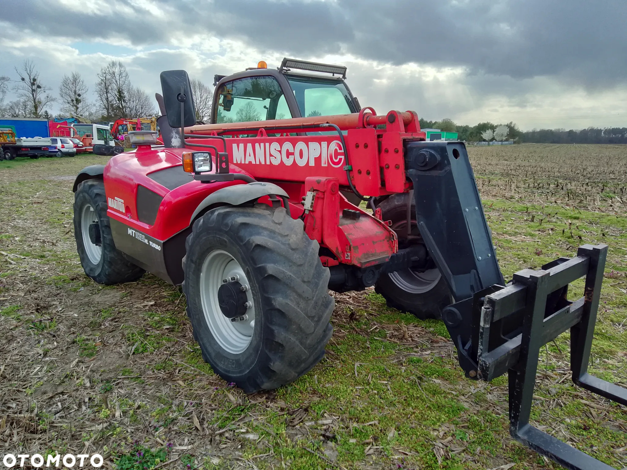 Manitou mt 1033 hl NA HYDROSTACIE stabilizator osi - 3