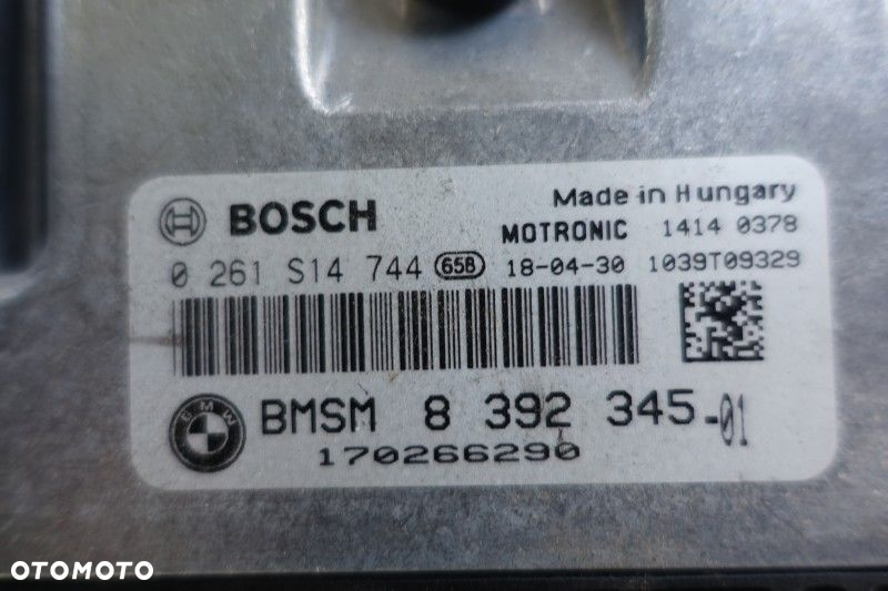 Komputer bmw f750 2018r. 8392345 0261S14744 - 2