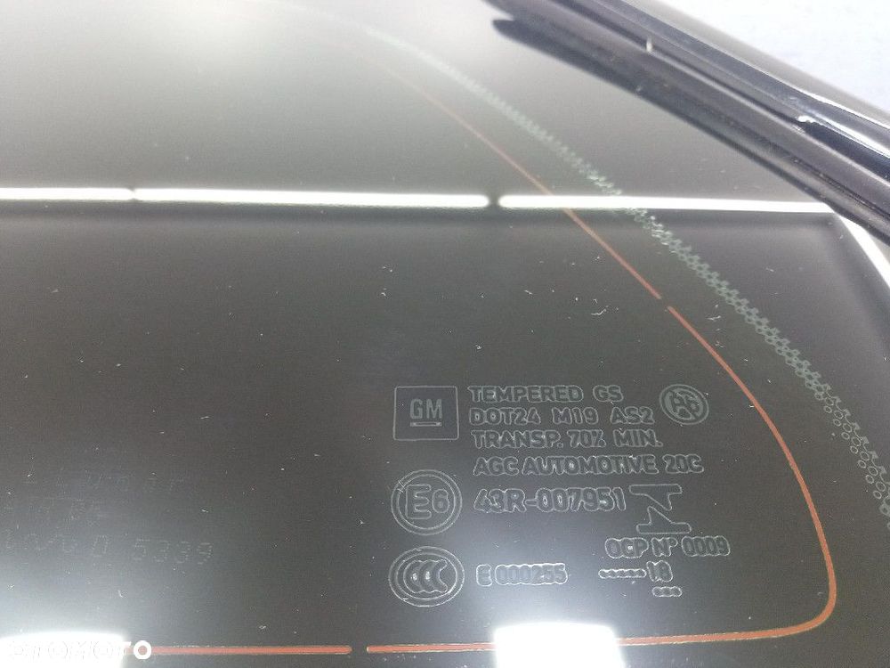 OPEL INSIGNIA B KOMBI SZYBA KAROSERYJNA LEWA TYŁ TYLNA 495032823 - 4