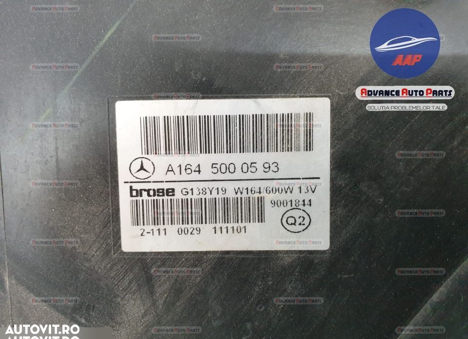 Carcasa gmv electroventilator original in stare buna Mercedes-Benz  M- - 6