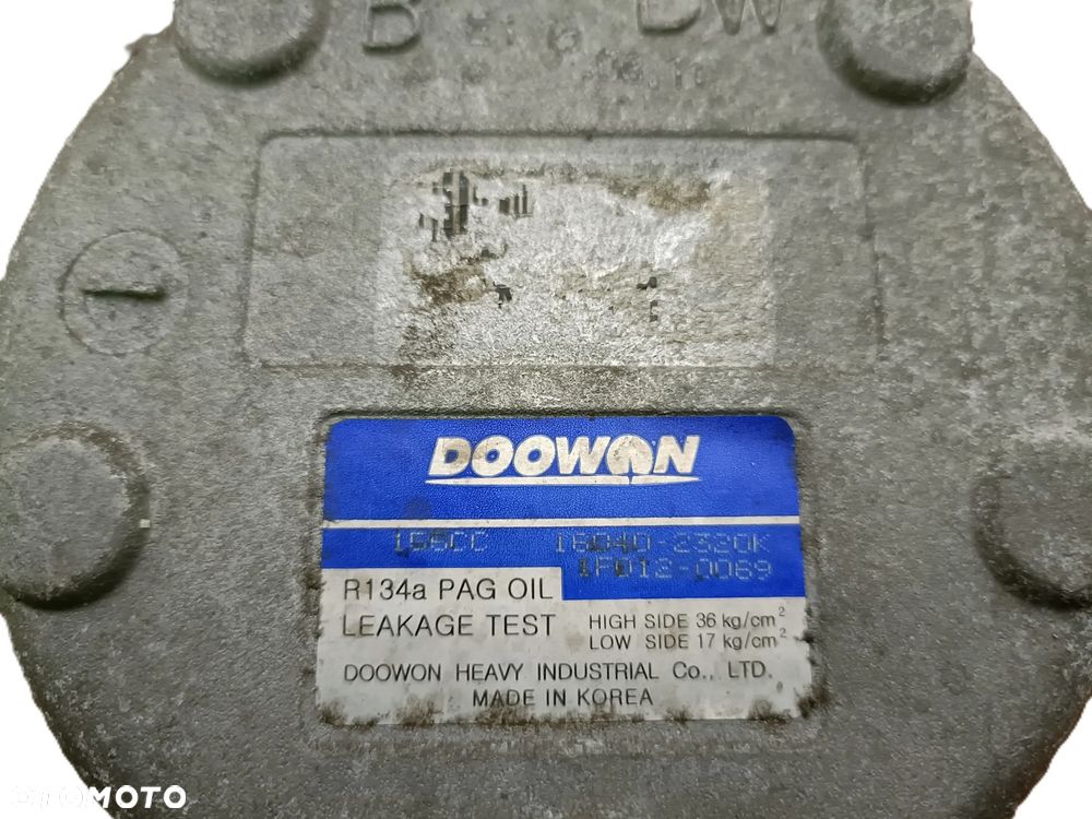 KIA SPORTAGE II 04-10 2,0 B sprężarka kompresor klimatyzacji  DOOWON 16040-2320K * - 6