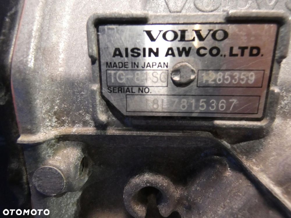 VOLVO S60 III V60 II XC60 V90 S90 2.0 T5 SKRZYNIA BIEGÓW AUTOMAT TG-81SC - 8