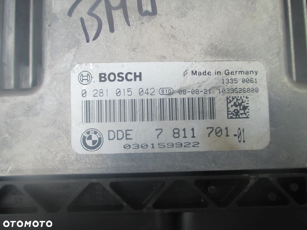 Sterownik komputer BMW 3 E90 0281015042 - 2