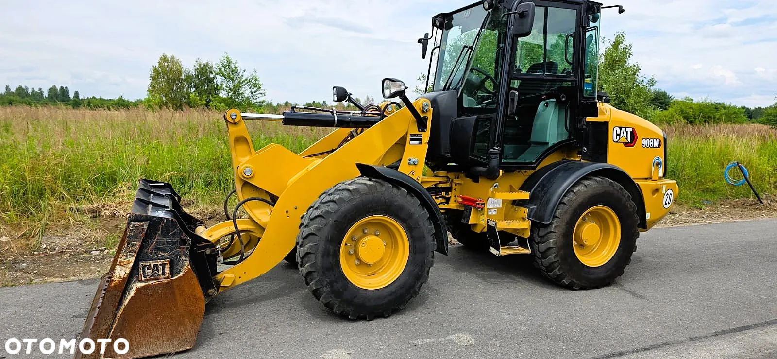 Caterpillar 908M -2021rok -1597godzin Caterpillar 908 , cat 908, cat 906 , cat 907 - 1
