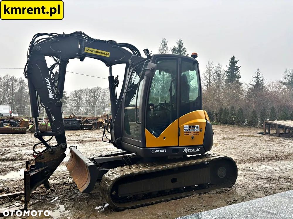Mecalac 8 MCR MINI-KOPARKA 2014R. | 6 MCR JCB 8055 8080 KUBOTA KX KOMATSU PC88 - 20