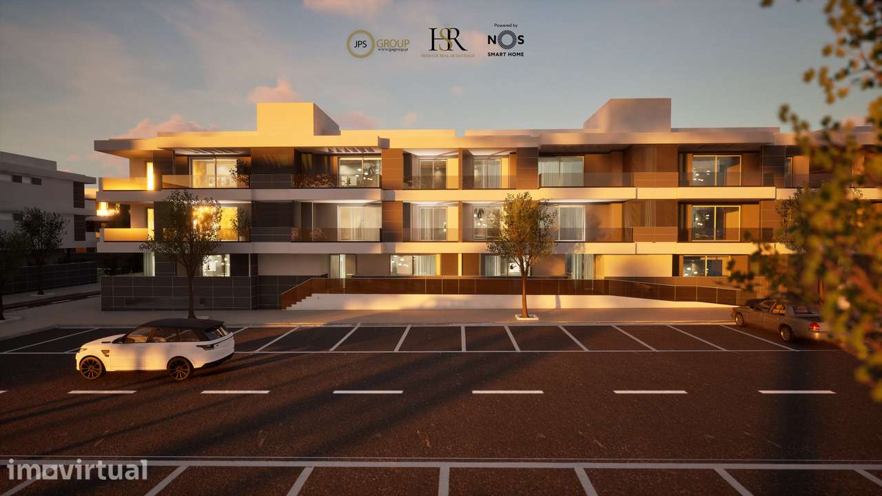 Apartamento T2 com Ampla Varanda | Herdade Real de Santiago - Grande imagem: 2/13