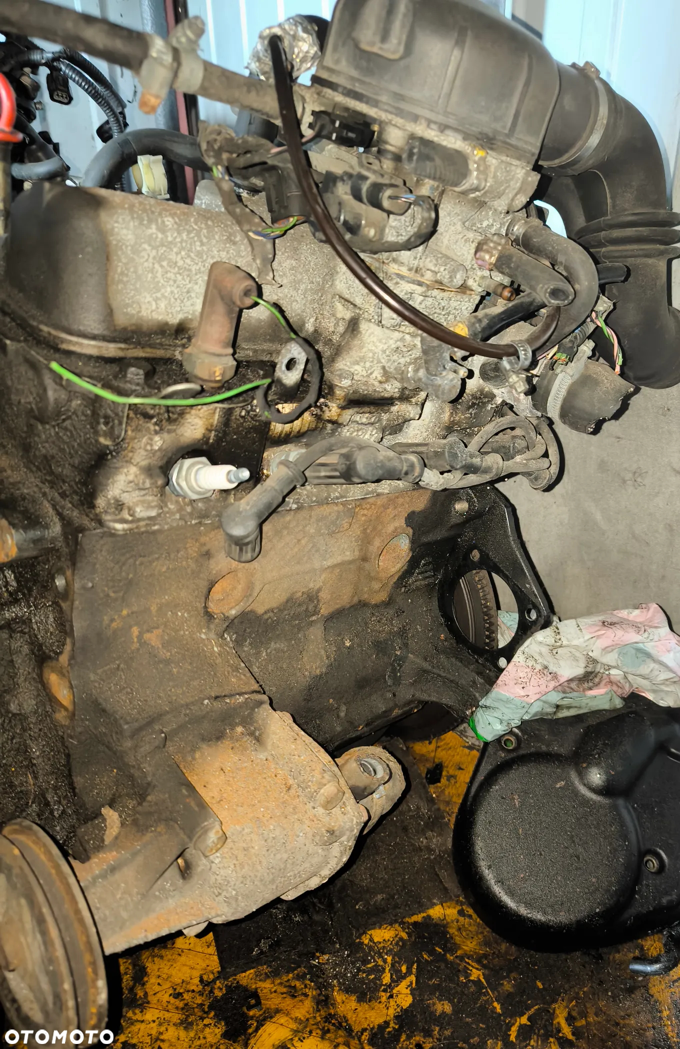 Goły Silnik 900cm 0.9 Fiat Seicento Cinquecento FILMIK PO ODPALENIU !!! - 3