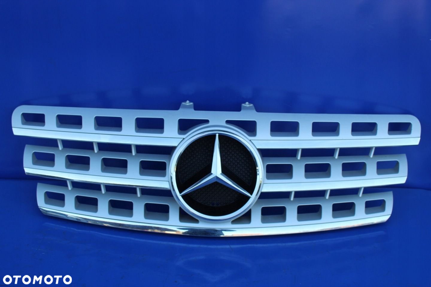 Grill atrapa chłodnicy Oryginał stan BDB Mercedes ML W164 Lift A1648802085 - 9