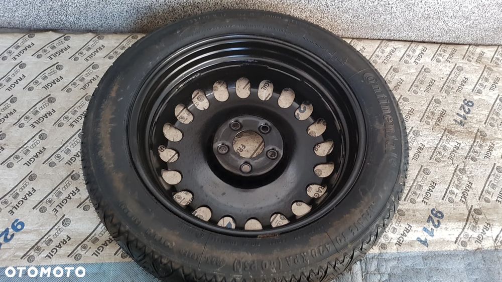 KOŁO DOJAZDOWE MERCEDES A B C KLASA 5X112  155/70R17 AUDI A4 B7 B8 - 12