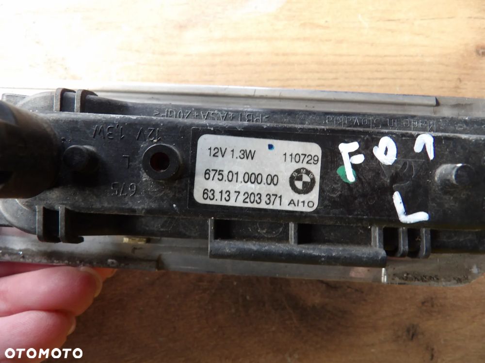 BMW - F01,F02 - KIERUNKOWSKAZ LEWY - 72033371 - 2