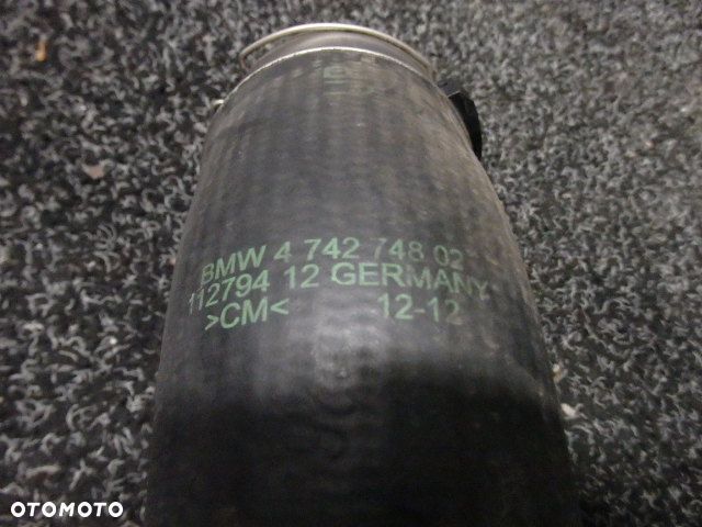 BMW F20 F21 F30 F31 F36 N47 PRZEWÓD RURA INTERCOOLERA TURBINY 4742748 RAF-AUTO CZĘŚCI BMW - 2