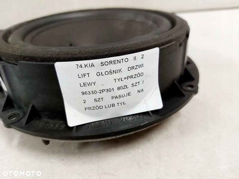 kia sorento 2 ii lift głośnik drzwi lewy przód tył 96330-2p301 - 3