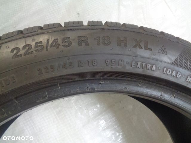 2X CONTINENTAL WINTERCONTACT TS850P 225/45R18 95H MOE RUN FLAT - 10
