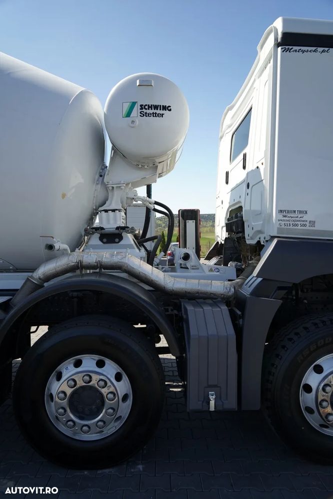 Mercedes-Benz AROCS 3240 / 9M3 BETONIERĂ / 8x4 / SCHWING STETTER / HARDOX / JANTE DIN ALIAJ / 12.2021 - 18