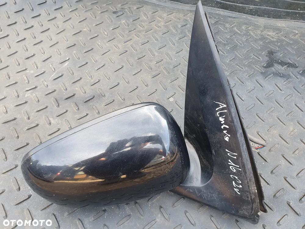 NISSAN ALMERA N16 LUSTERKO ZEWNĘTRZNE PRAWE ELEKTRYCZNE 3PIN E11015541 CZARNE - 1