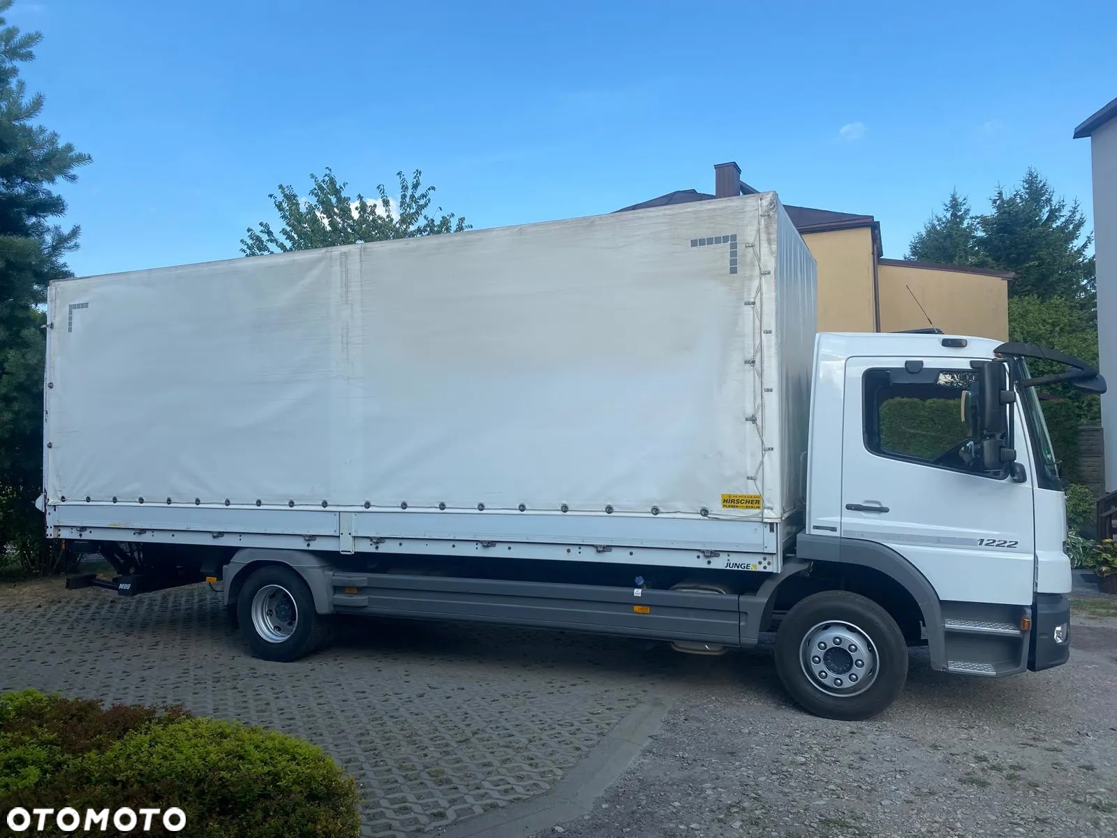 Mercedes-Benz Mercedes-Benz ATEGO 1222 / PLANDEKA + WINDA / 515.000 km / EURO 5 / z NIEMIEC - 6