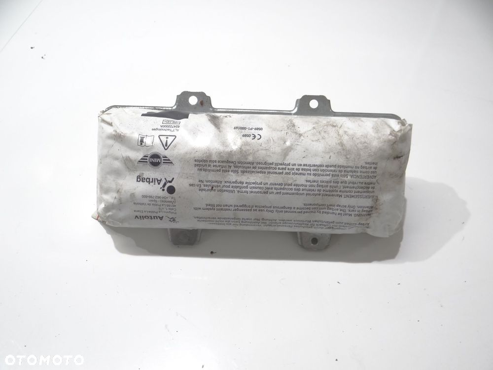PODUSZKA POWIETRZNA AIRBAG PASAŻERA MINI R60 98111969 - 2