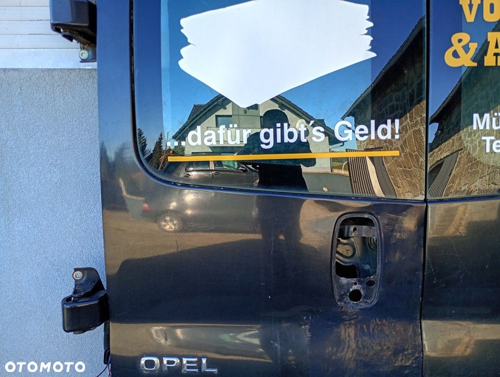 drzwi tylne lewe prawe tył z szybą opel vivaro a trafic II primastar 2001-2014 komplet - 3