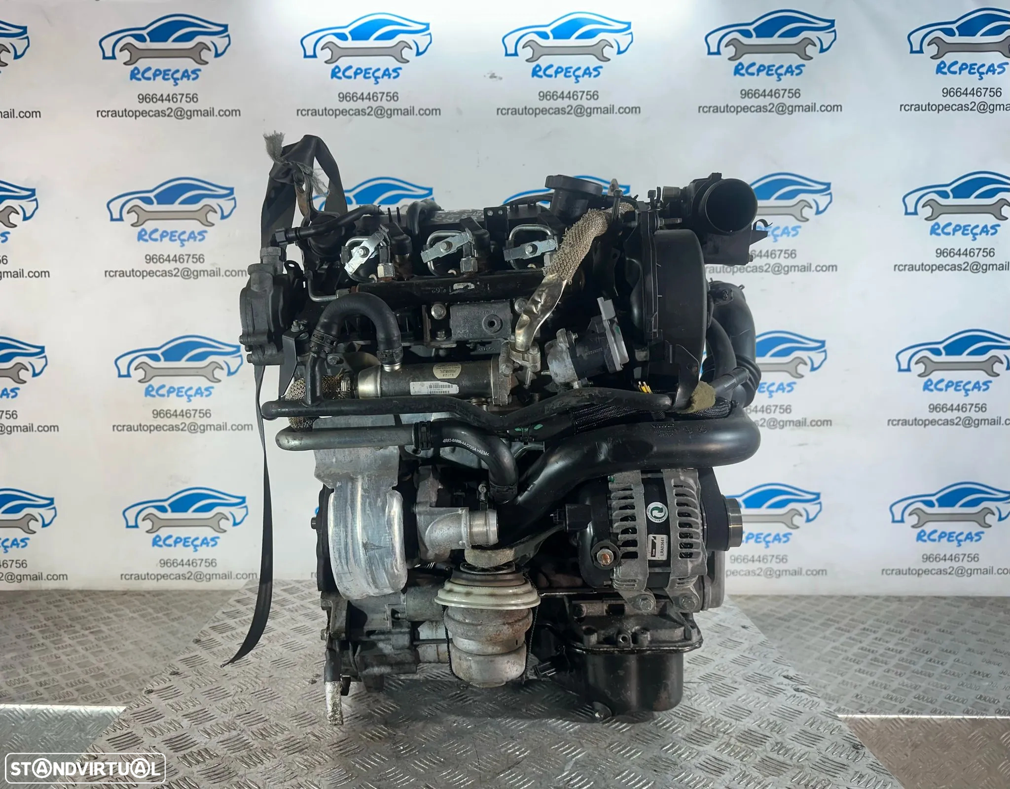 .Motor Completo 2.7 HDI 204cv V6 Jaguar Land Rover PSA Peugeot Citroen AJD 276DT DT17TED4 Siemens Continental - 4