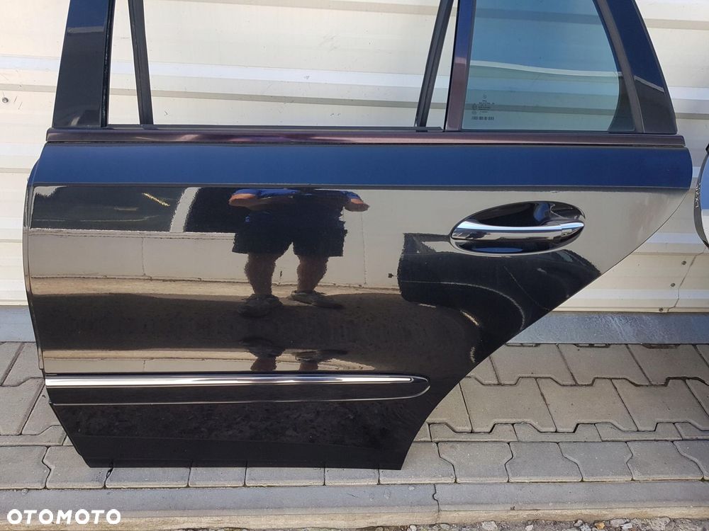 MERCEDES E KLASA W211 LIFT 06r- KOMBI DRZWI LEWE TYŁ C197 - 2