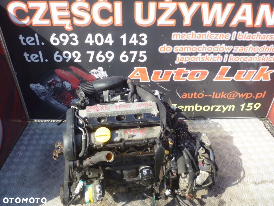 SILNIK OPEL ZAFIRA 1.8 16V Z18XE 179 TYS