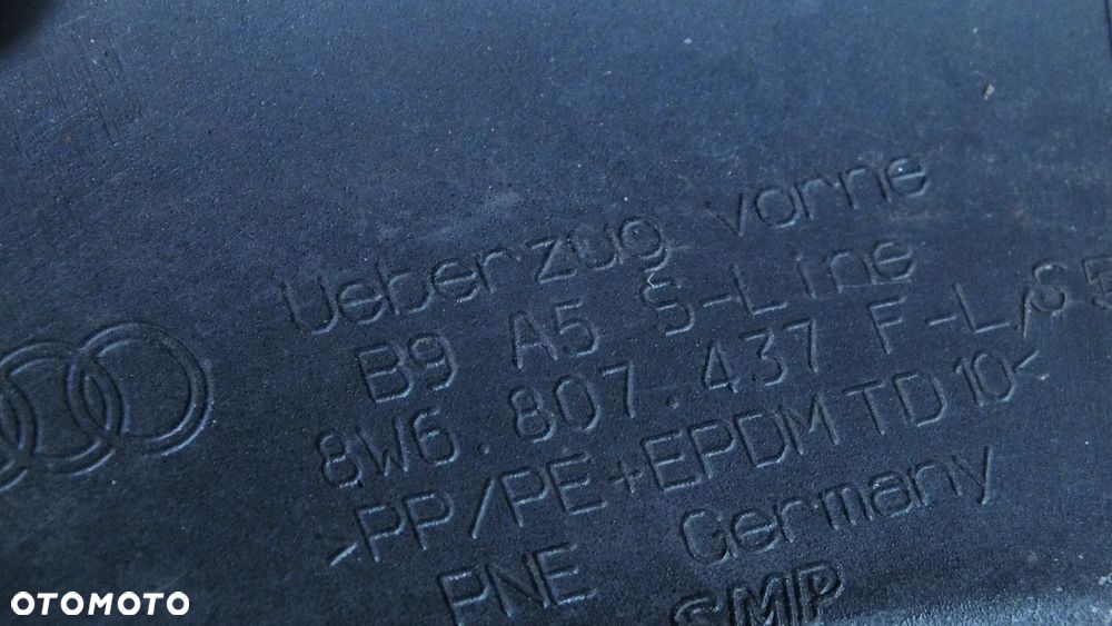 Zderzak przedni Audi A5 S-Line 8W6807437F-L - 9