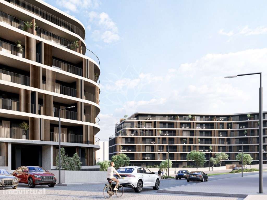 Apartamento T3 em construção com varanda e lugar de garagem, em Vil... - Grande imagem: 3/12