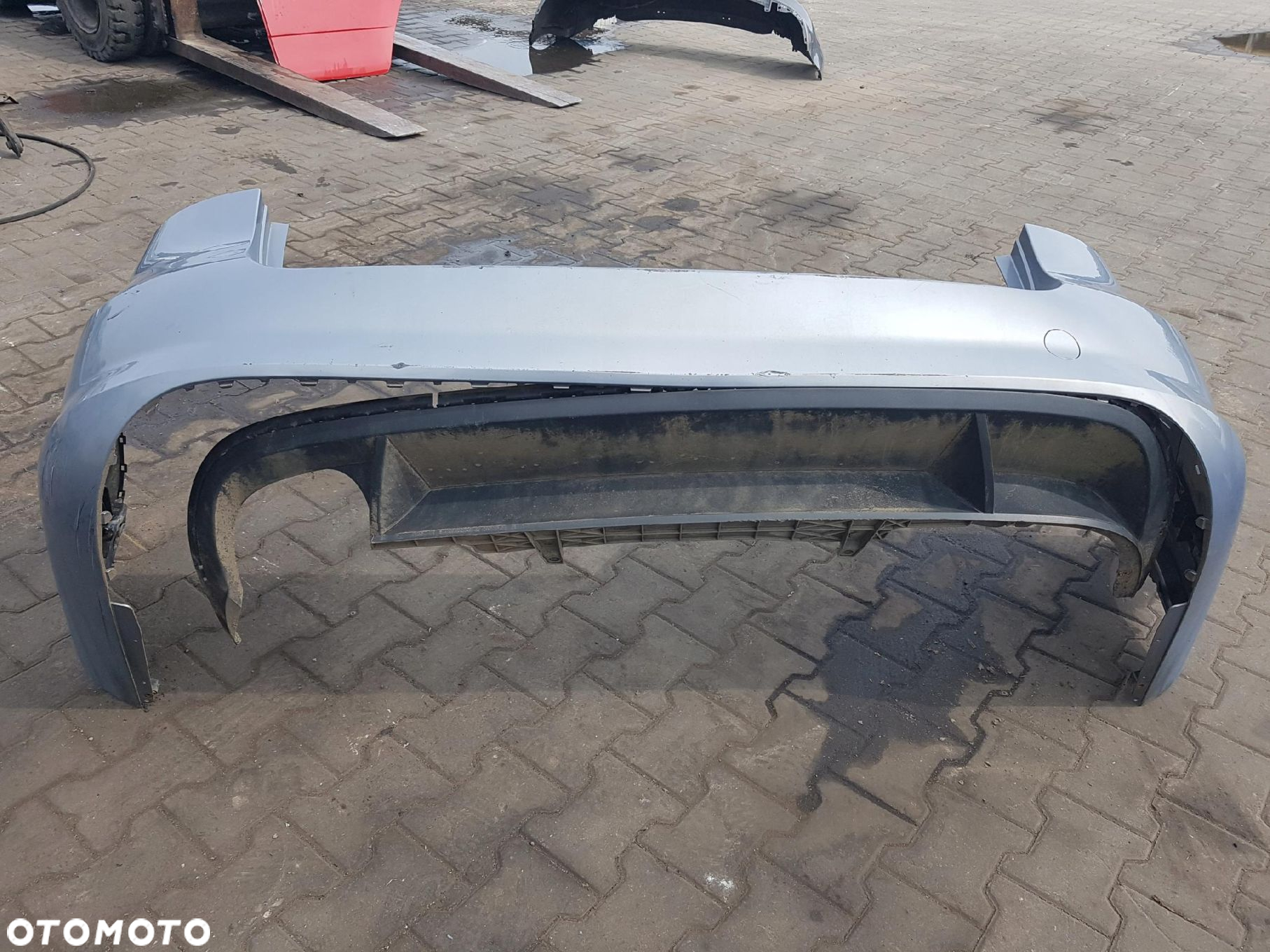 VW PASSAT B7 10-14r KOMBI ZDERZAK TYŁ TYLNY LC7Z - 2