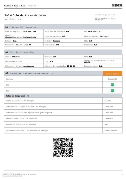 Renault Zoe (c/ Bateria) 22 kwh Life - 6